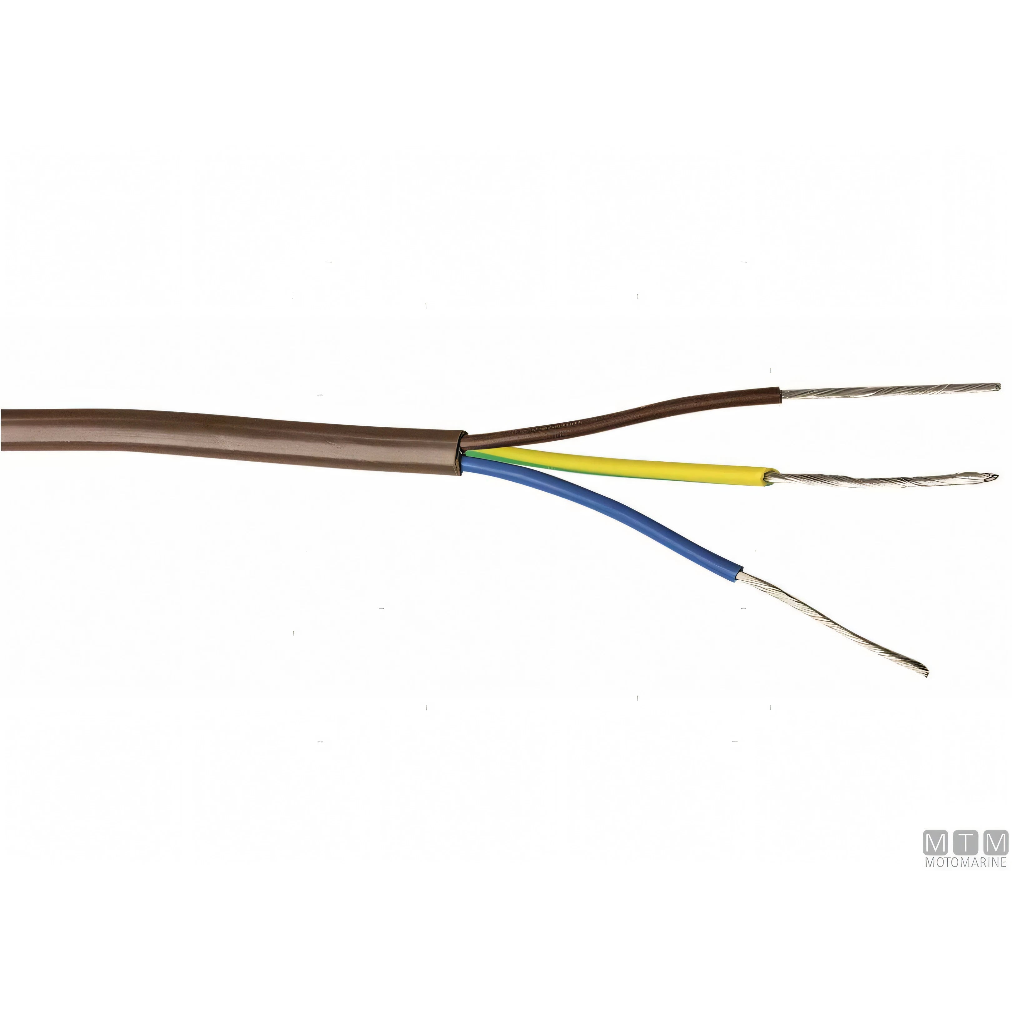 Cavo elettrico piatto 3x1,5 mm² rame stagnato guaina PVC