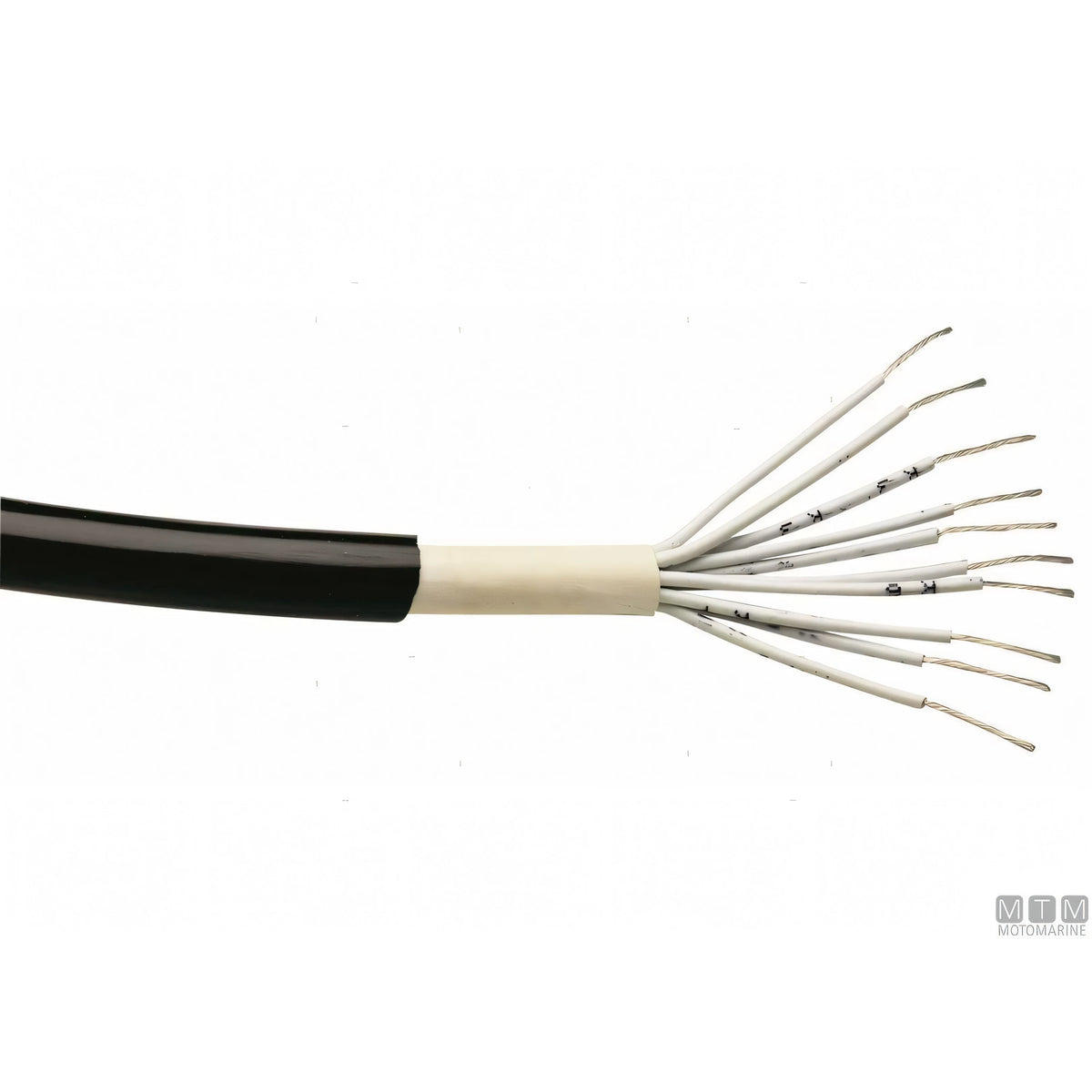 Cavo elettrico multipolare 10x0,75 mm bobina 50 m anima in rame stagnato — 50 m