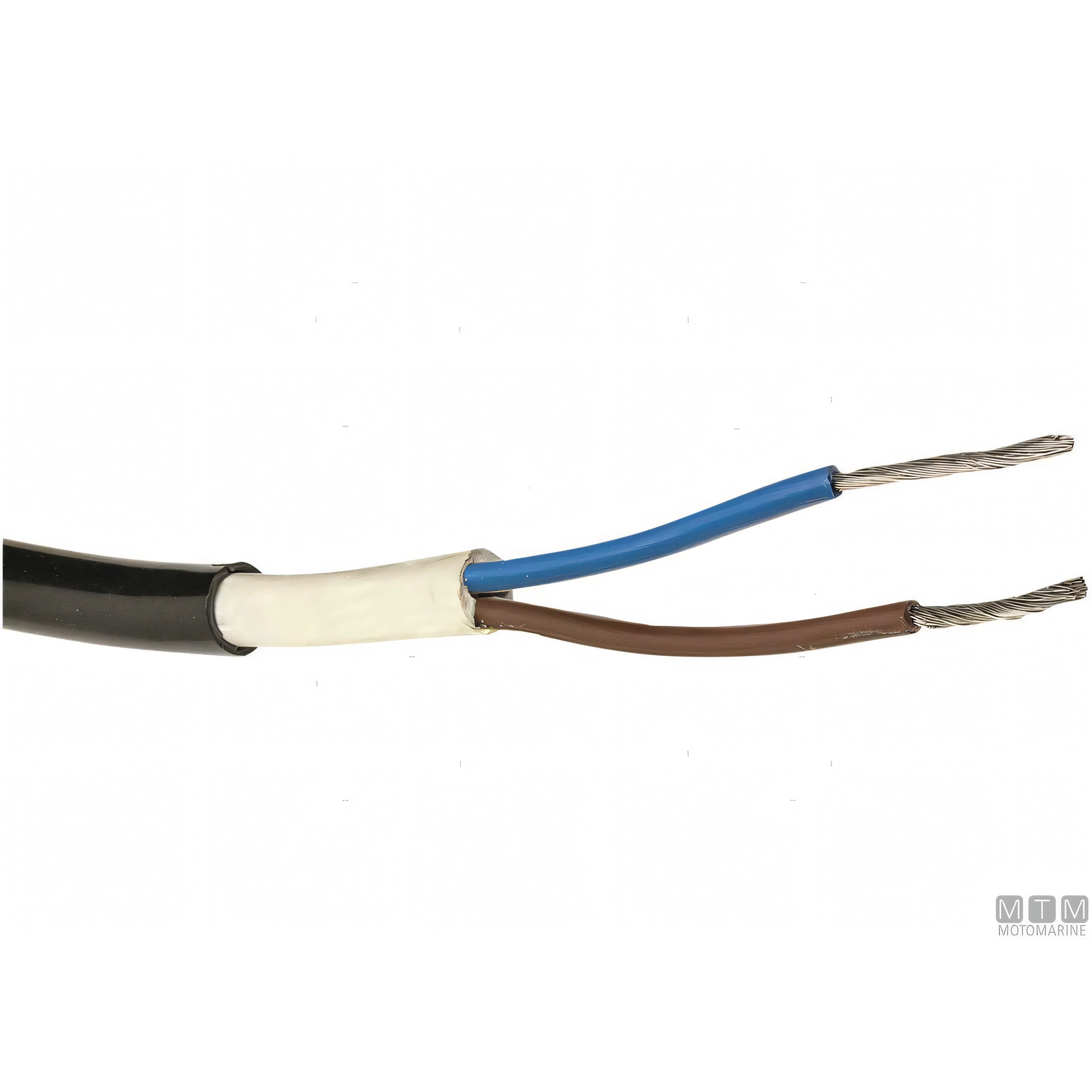 Cavo elettrico power 2x1,5 mm² rame stagnato guaina PVC