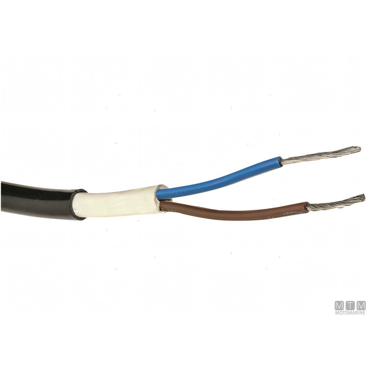 Cavo elettrico marino 3x1,5 mm² anima in rame stagnato guaina PVC — 50 m