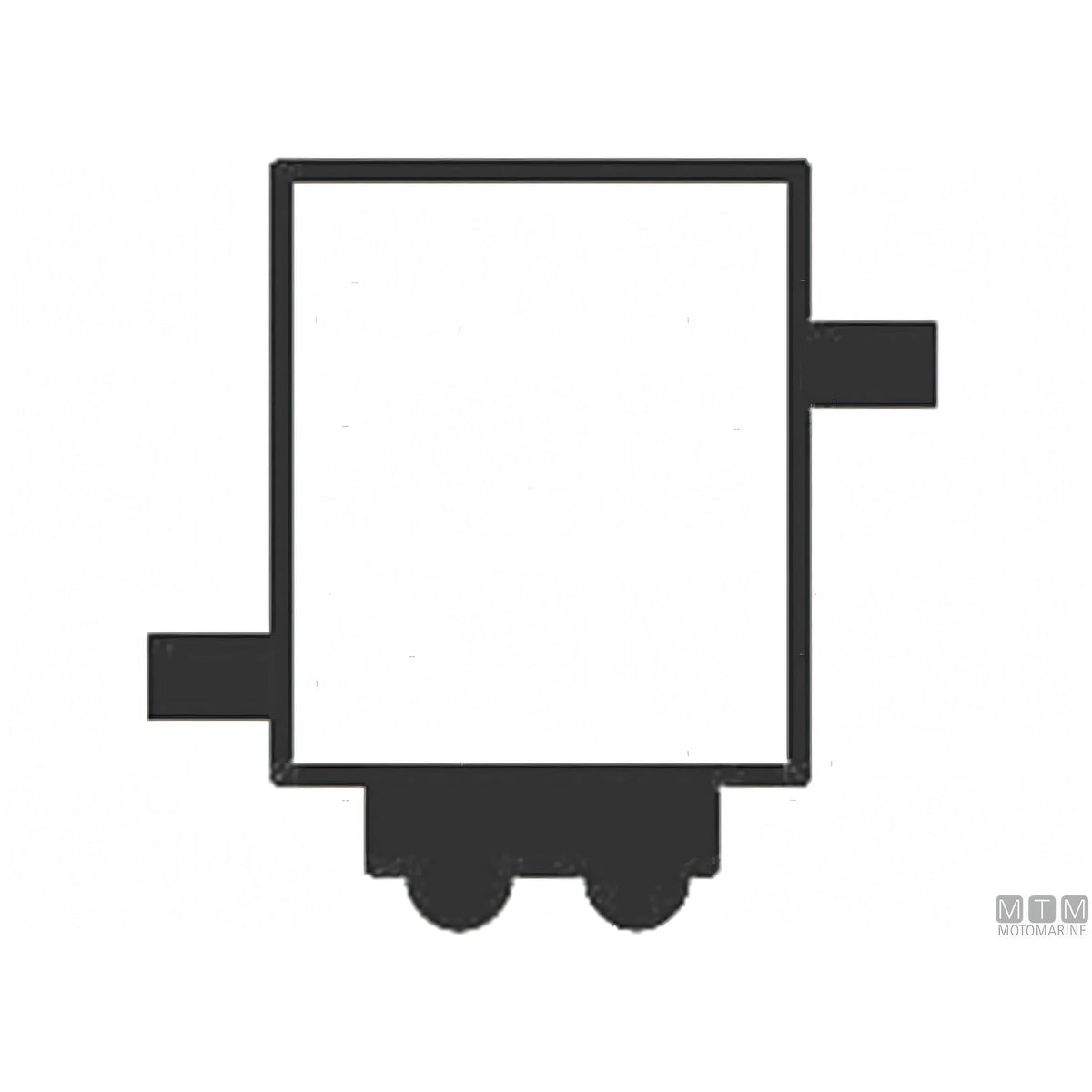 Fanale di navigazione DHR 160x222mm — Lampadina 12V 25W