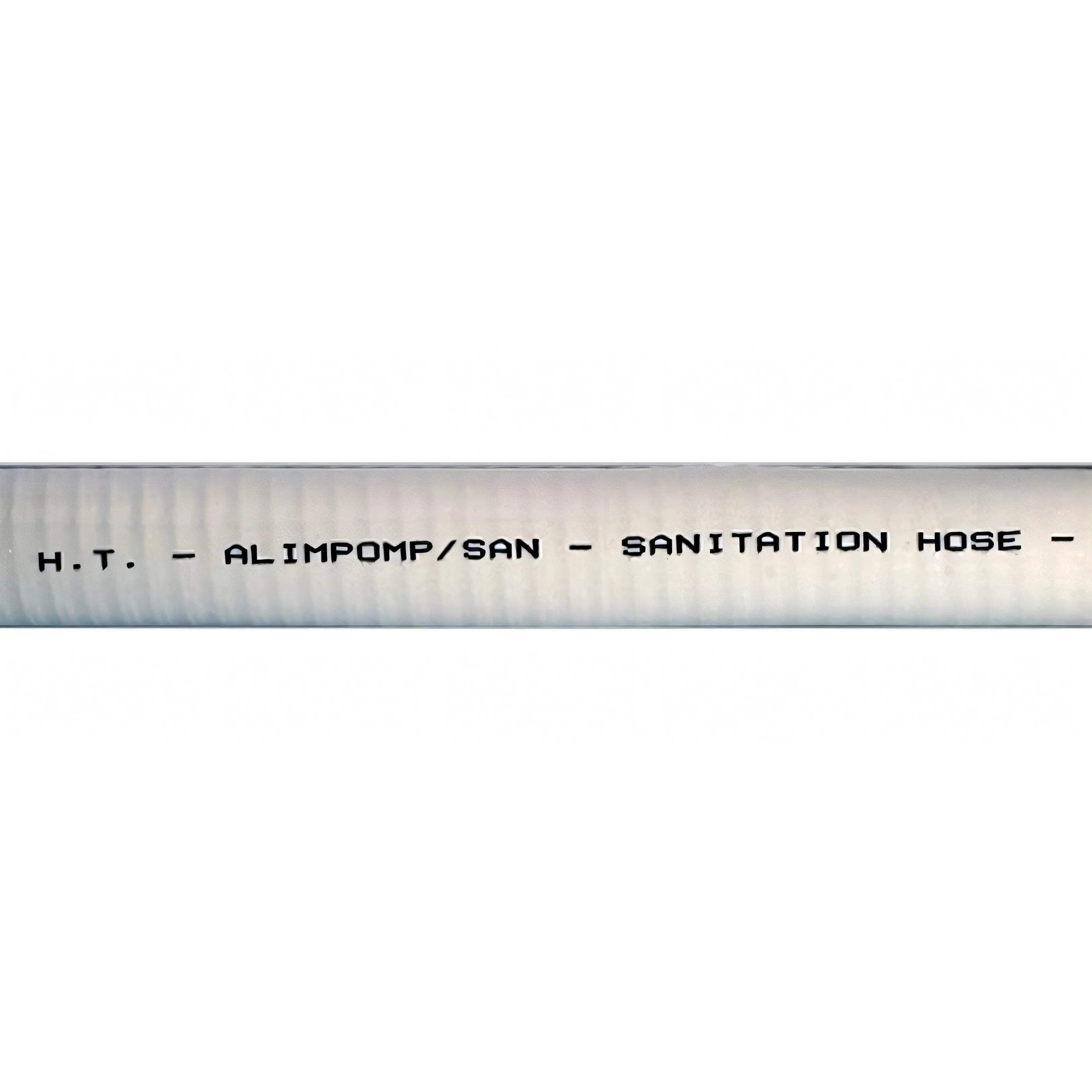 Tubo bianco Hoses Technology con spirale in acciaio anti odore
