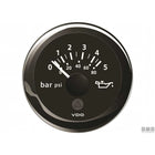 VDO Black View Line indicatore strumentazione nautica quadrante nero — Pressione olio 5 bar