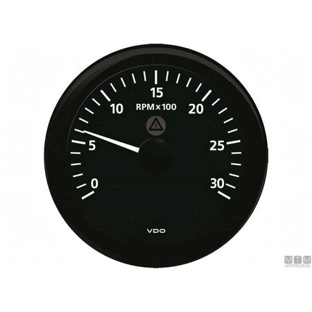 VDO Black View Line indicatore strumentazione nautica quadrante nero — Pressione olio 5 bar