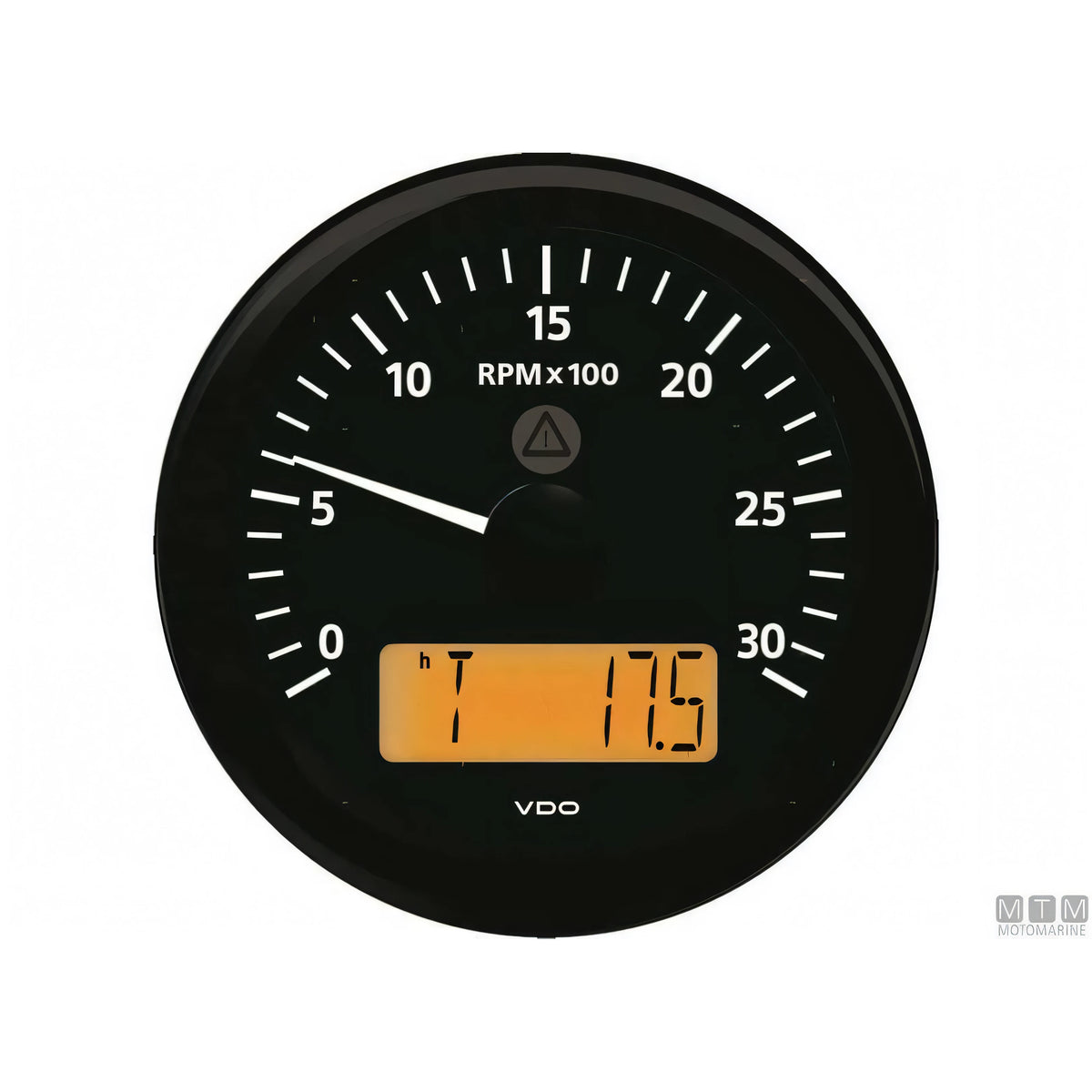 VDO Black View Line indicatore strumentazione nautica quadrante nero — Pressione olio 5 bar