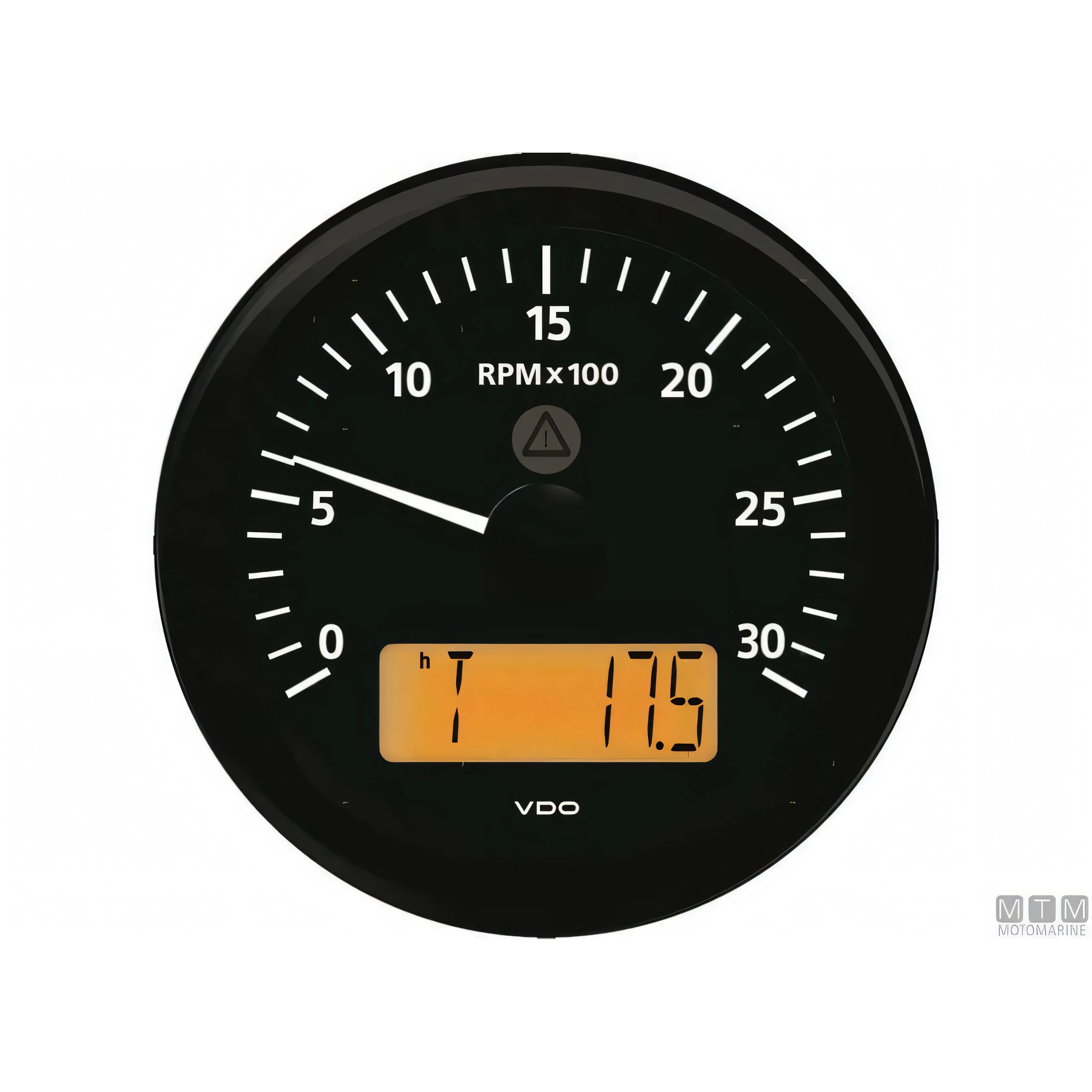 VDO Black View Line indicatore strumentazione nautica quadrante nero — Pressione olio 5 bar