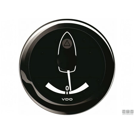 VDO Black View Line indicatore strumentazione nautica quadrante nero — Pressione olio 5 bar
