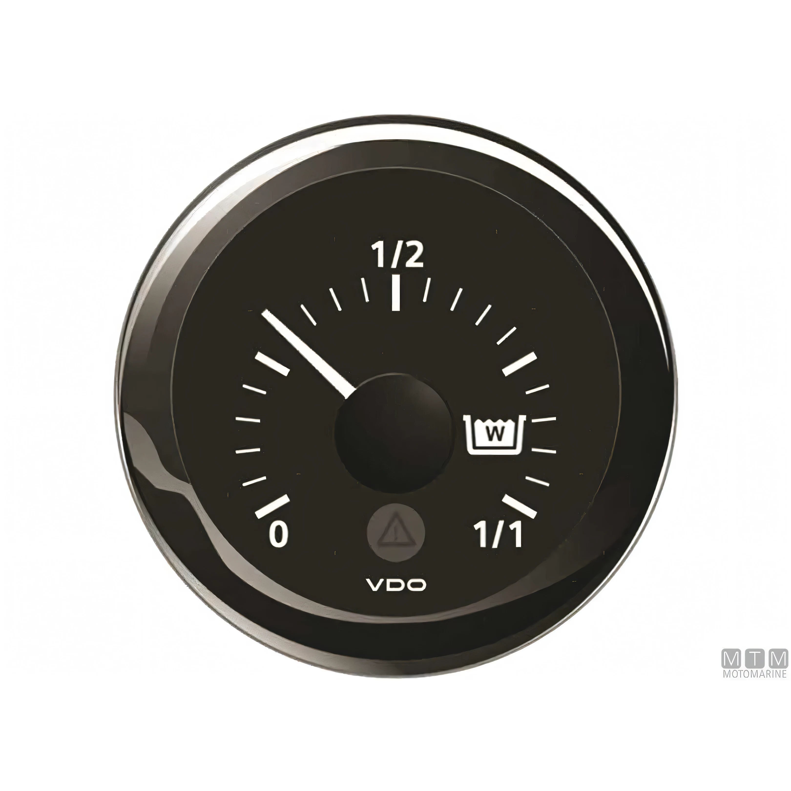VDO Black View Line indicatore strumentazione nautica quadrante nero — Livello acque nere 20 mA