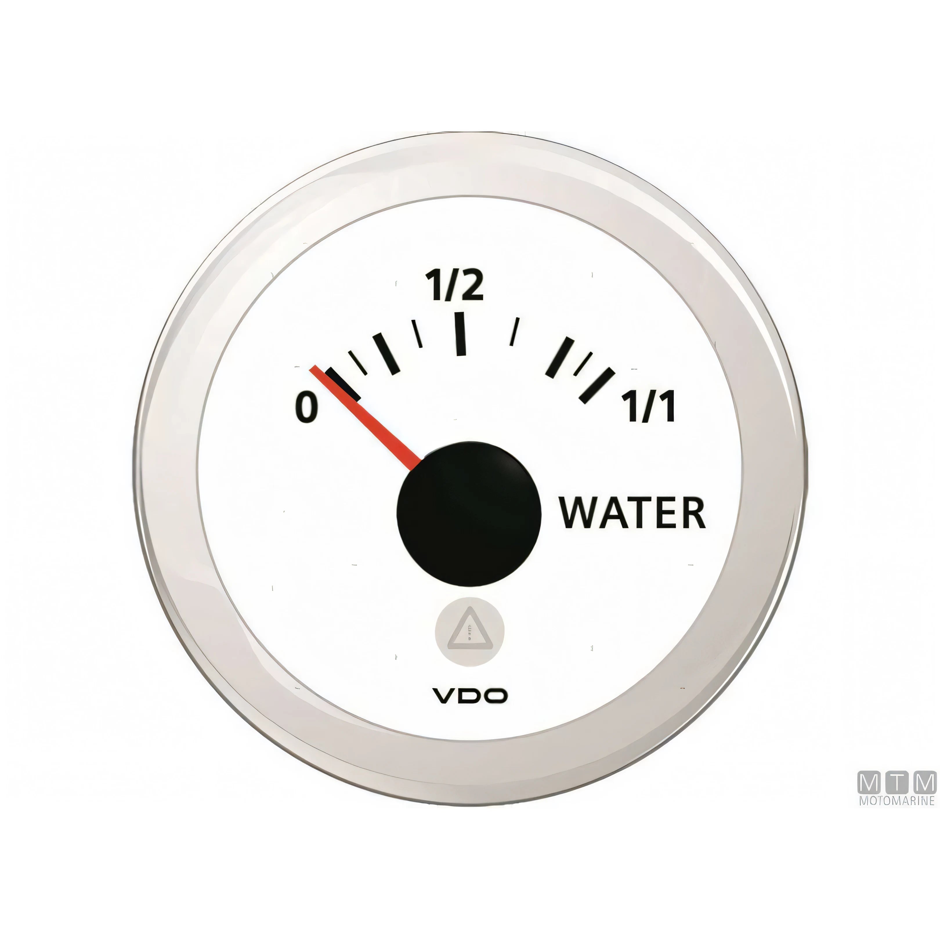Strumento VDO White View Line quadrante bianco — Pressione olio 5 bar