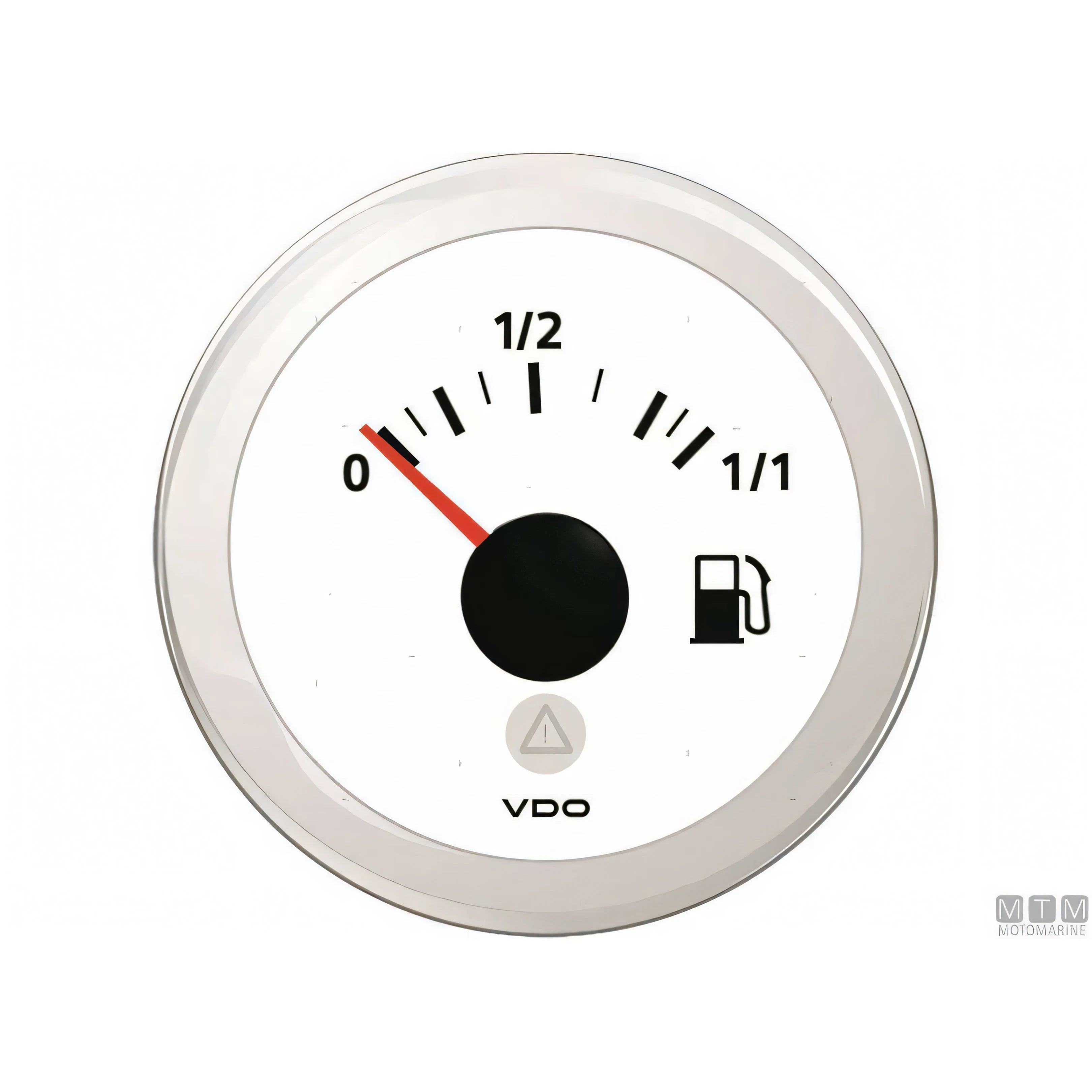 Strumento VDO White View Line quadrante bianco — Pressione olio 5 bar