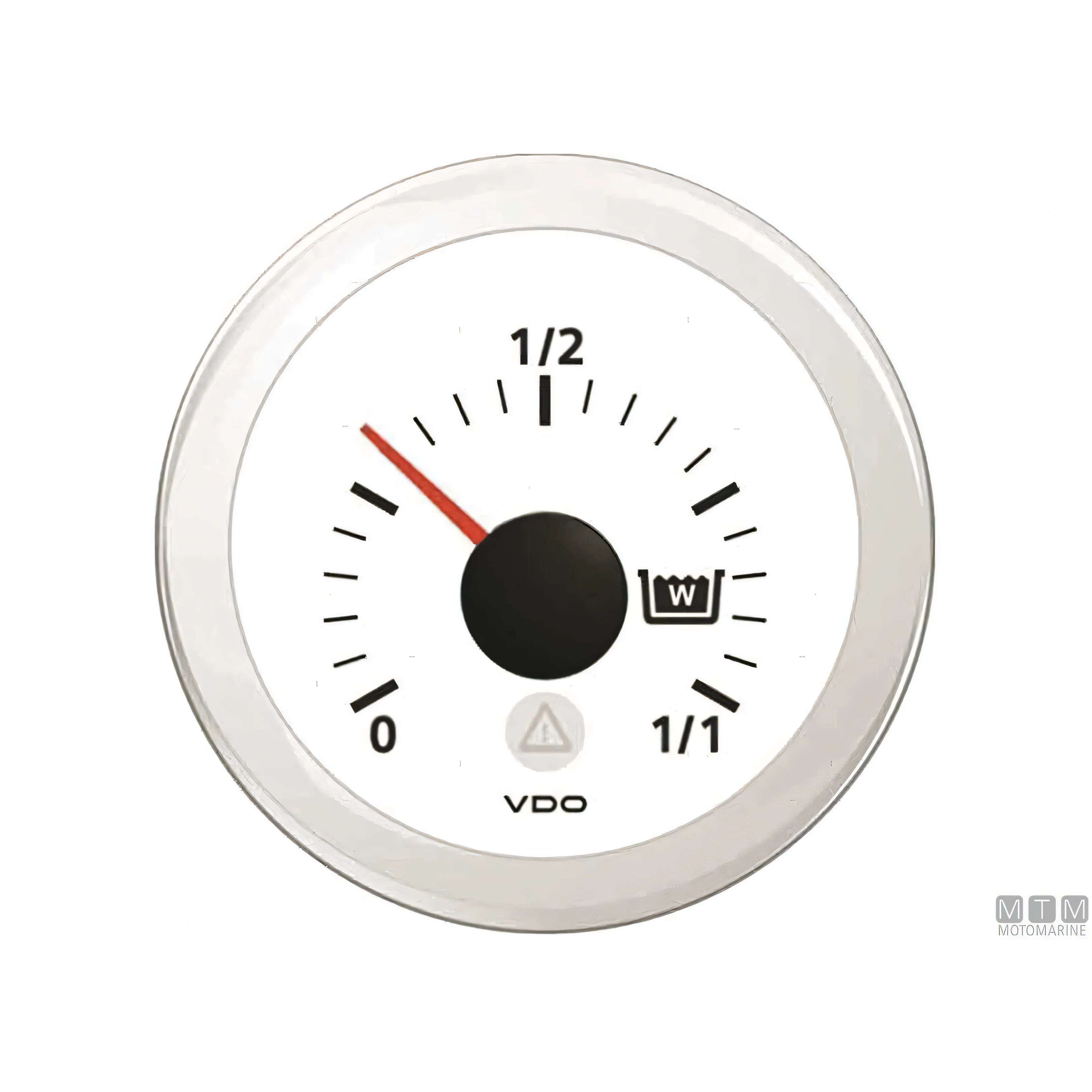 Strumento VDO White View Line quadrante bianco — Livello acque nere 20 mA