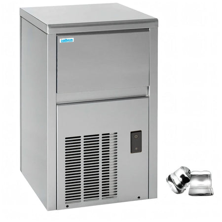 Fabbricatore di ghiaccio Ice Maker Drink Clear Indel Webasto in acciaio inox
