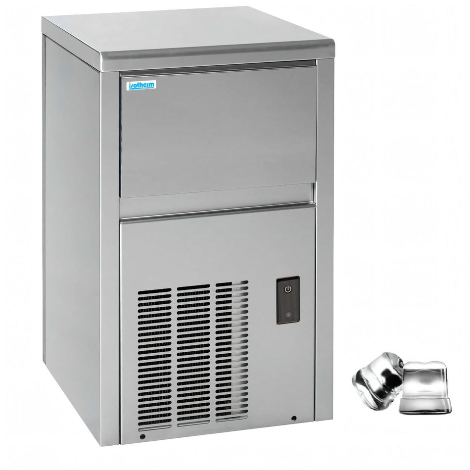 Fabbricatore di ghiaccio Ice Maker Drink Clear Indel Webasto in acciaio inox