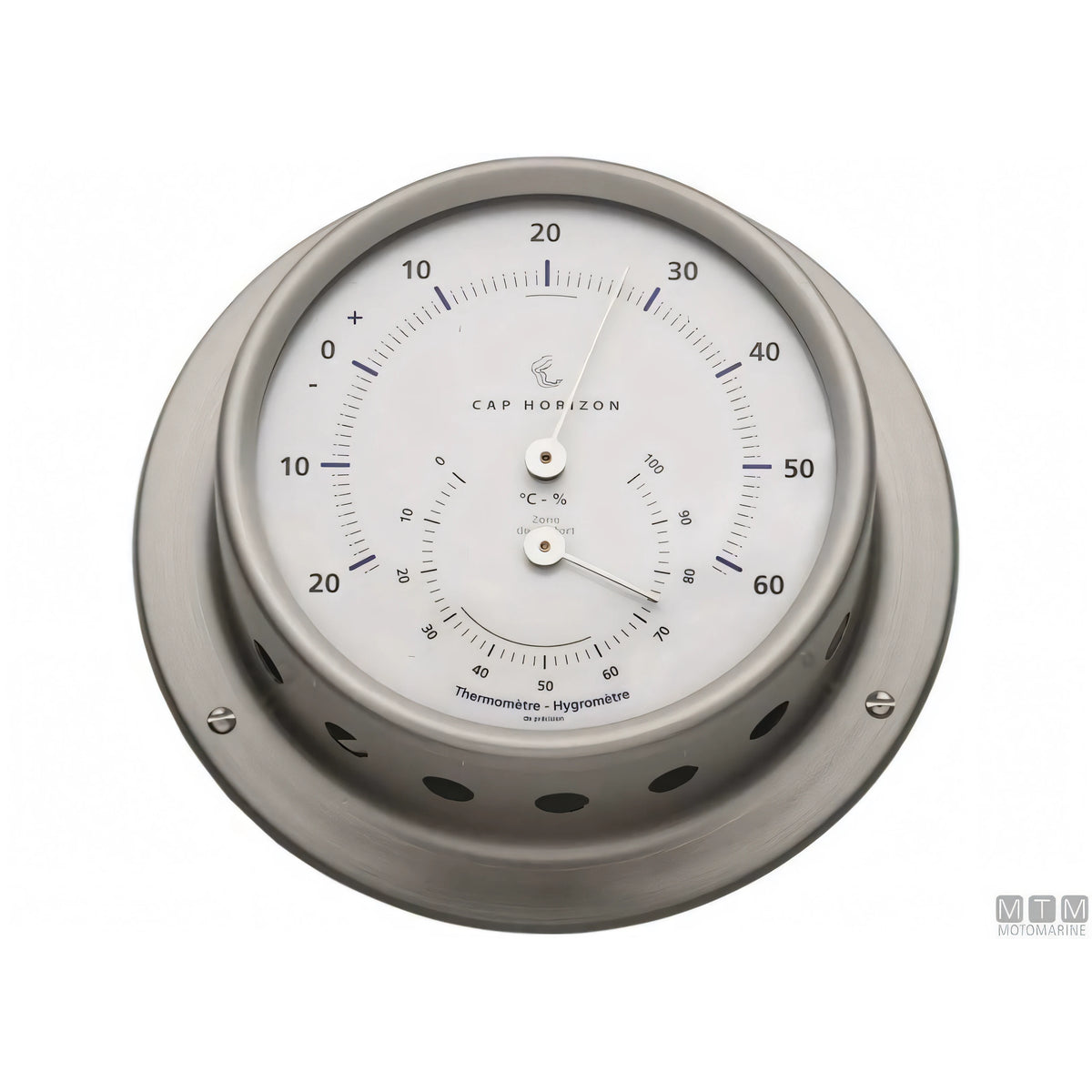 Sea View Orologio Cap Horizon cassa in acciaio inox — vista 3