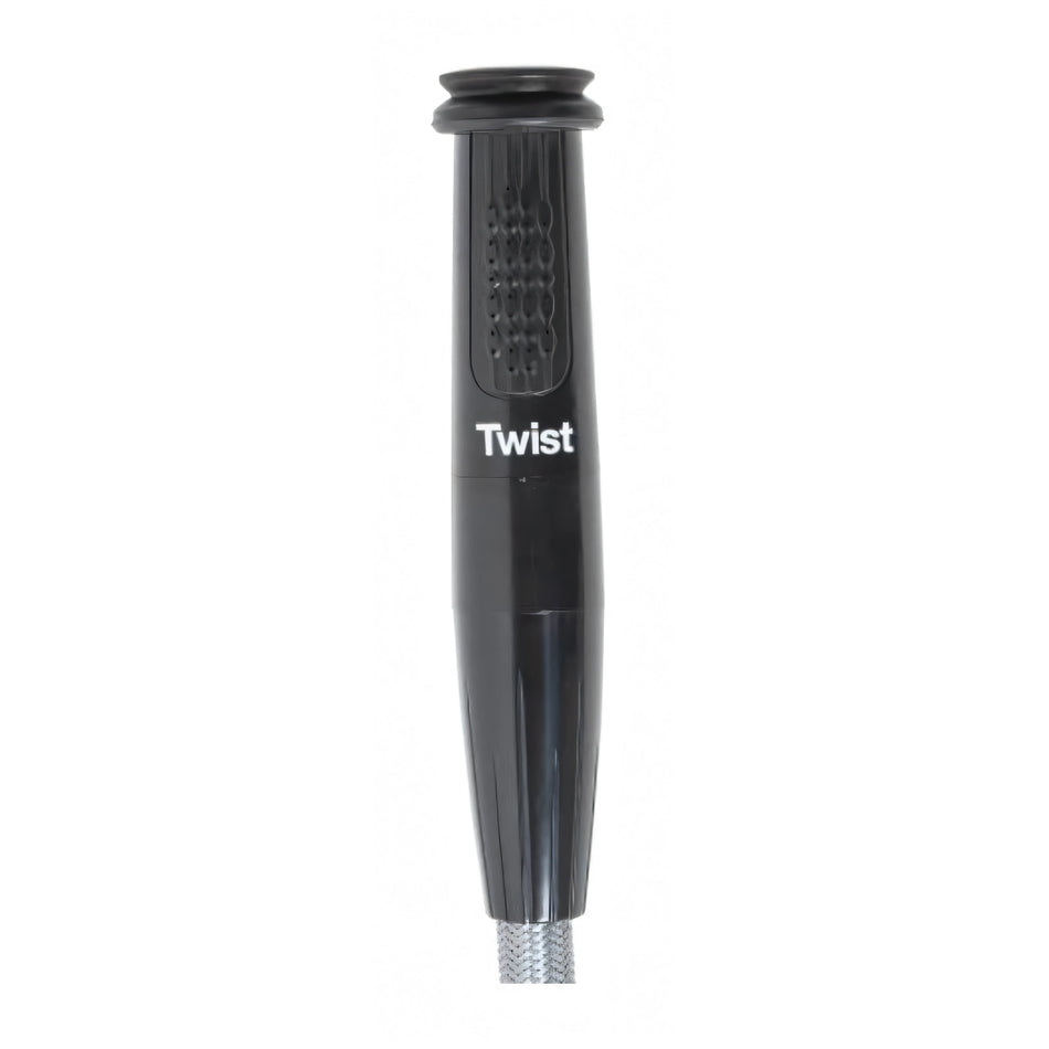 Doccetta integrata Whale Twist MK2 nera con miscelatore