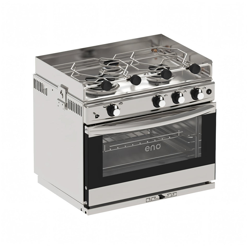 Cucina a gas ENO Grand Large con forno e grill su cardanico