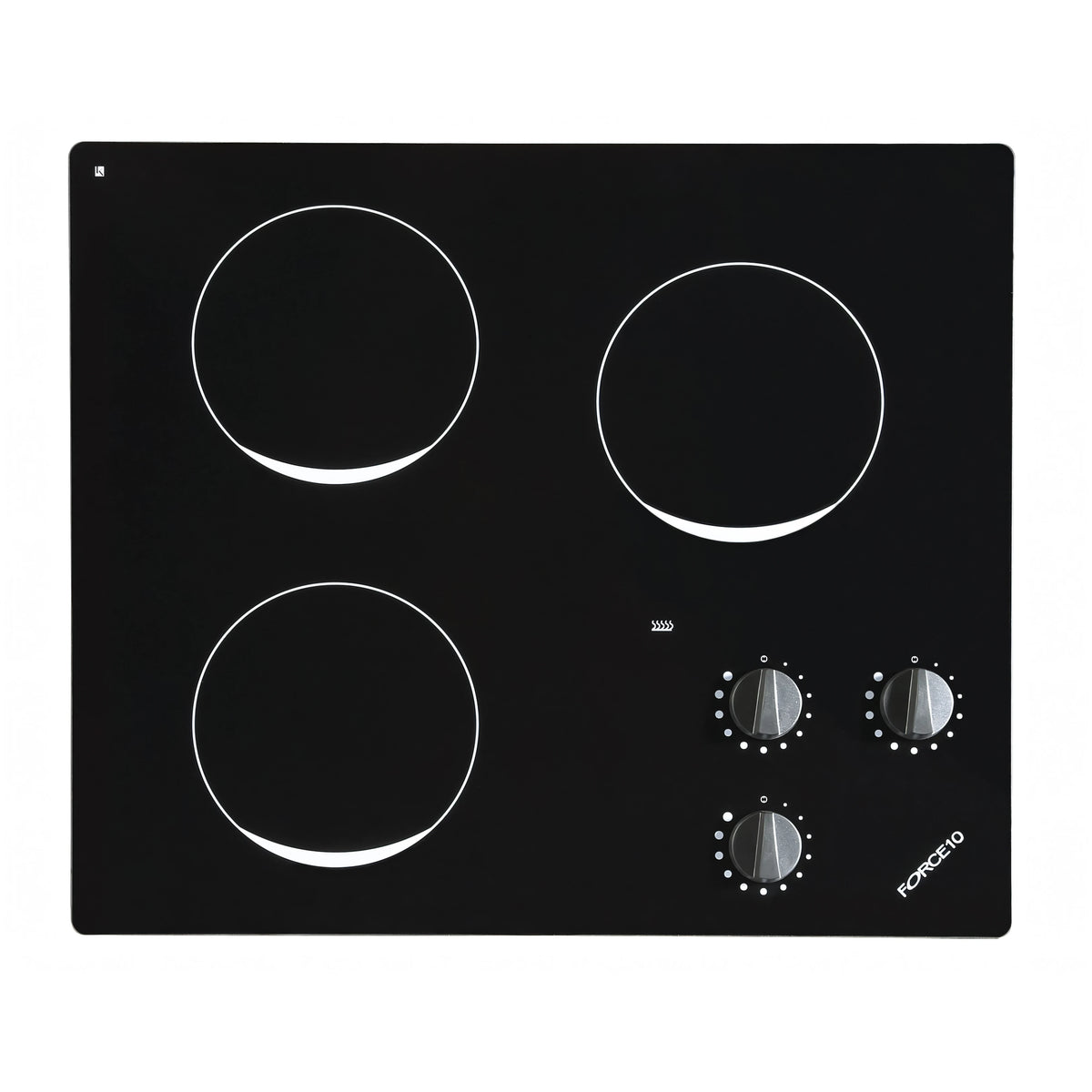 Piano cottura elettrico ENO Infinite 3 fuochi in vetroceramica
