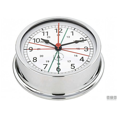 Strumento nautico Autonautic Classic Chrome in ottone cromato — Barometro 72 mm