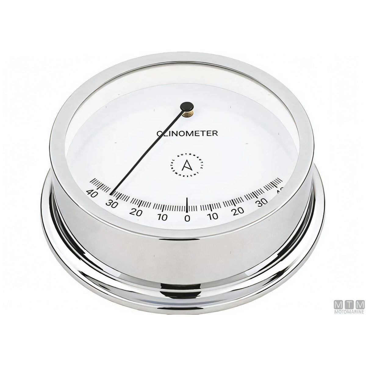 Strumento nautico Autonautic Classic Chrome in ottone cromato — Barometro 72 mm