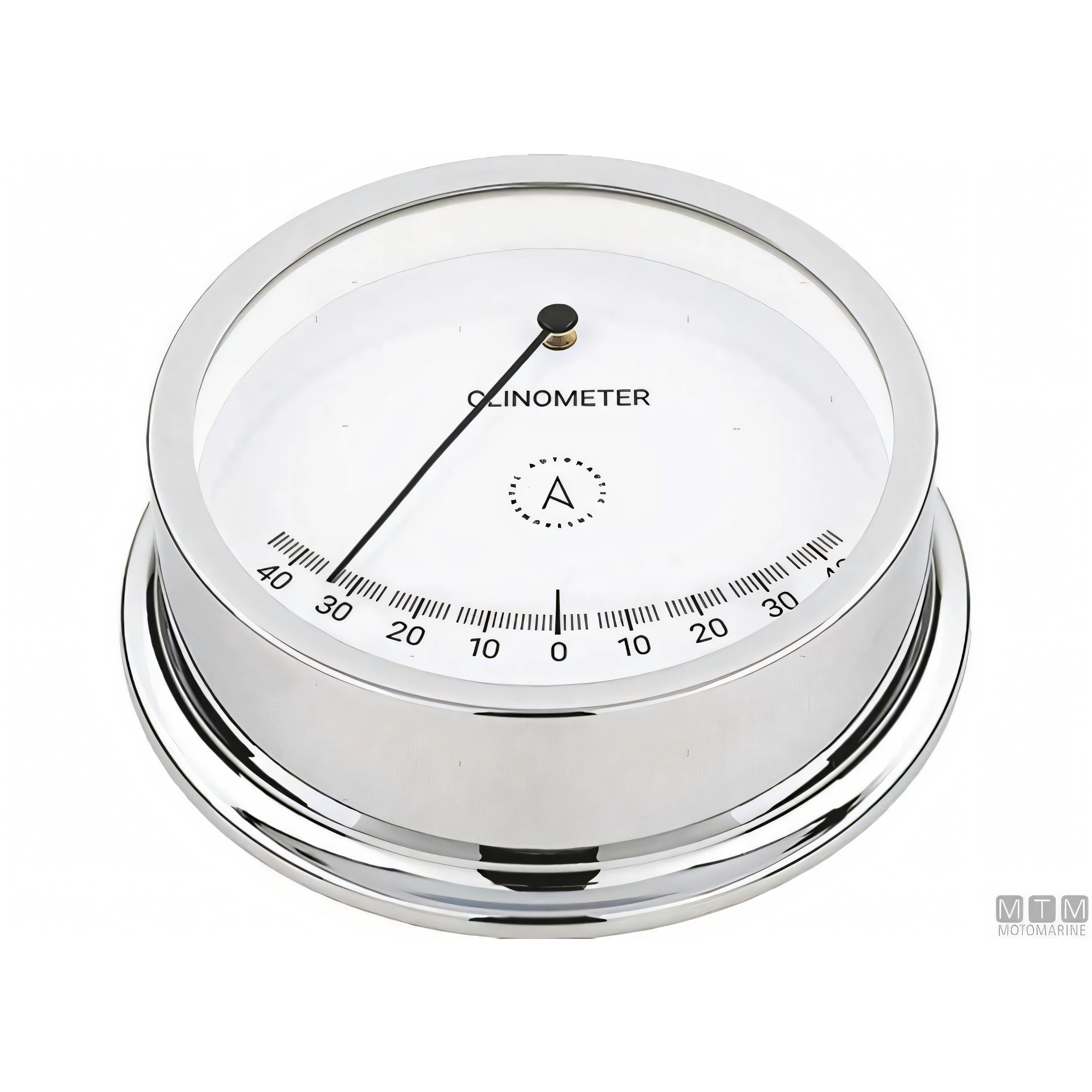Strumento nautico Autonautic Classic Chrome in ottone cromato — Barometro 72 mm