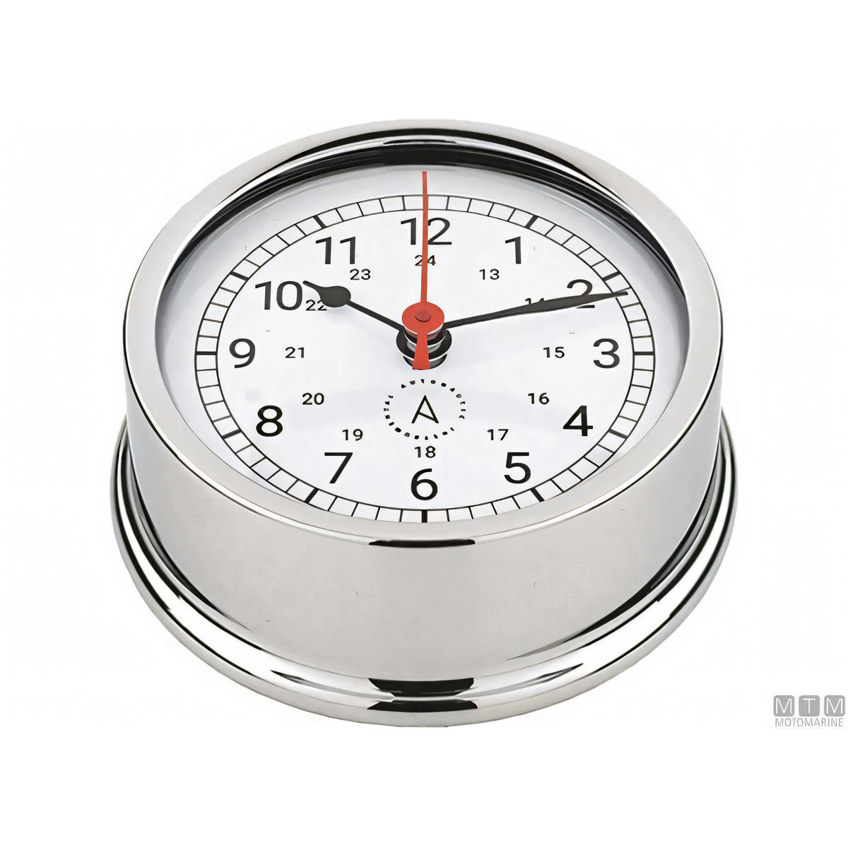 Strumento nautico Autonautic Classic Chrome in ottone cromato — Barometro 72 mm
