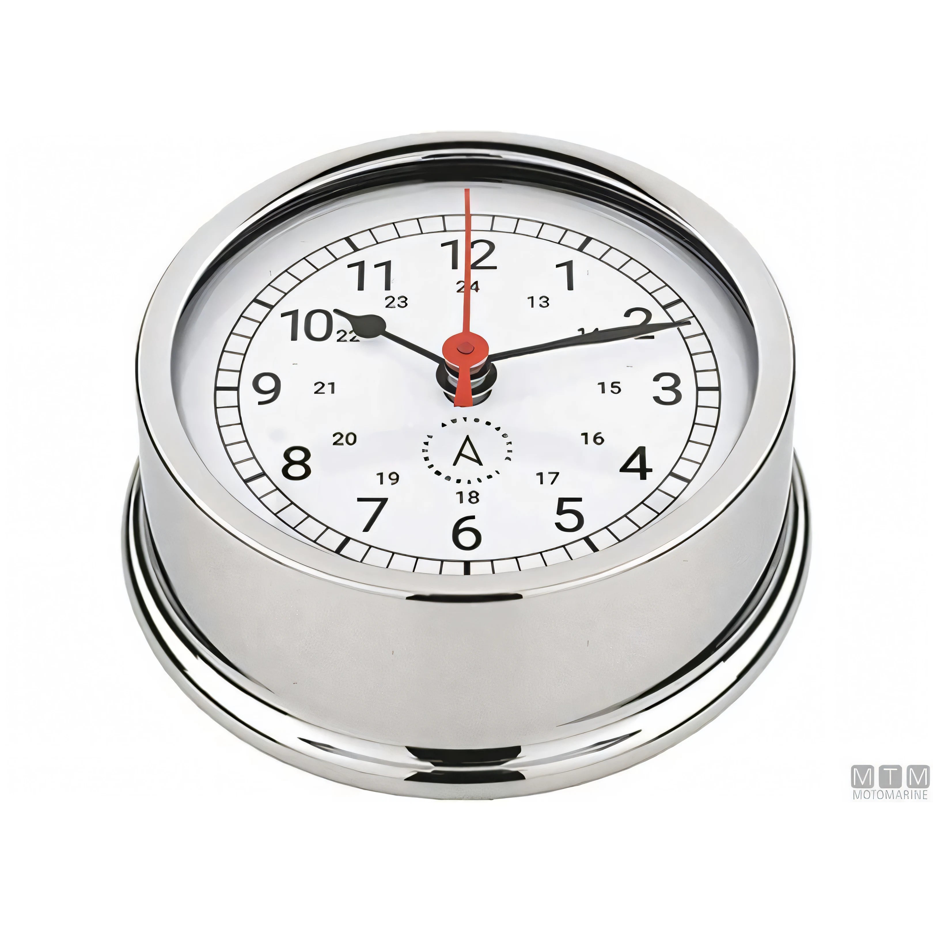 Strumento nautico Autonautic Classic Chrome in ottone cromato — Barometro 72 mm