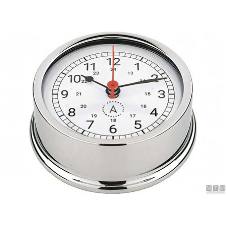 Strumento nautico Autonautic Classic Chrome in ottone cromato — Barometro 72 mm
