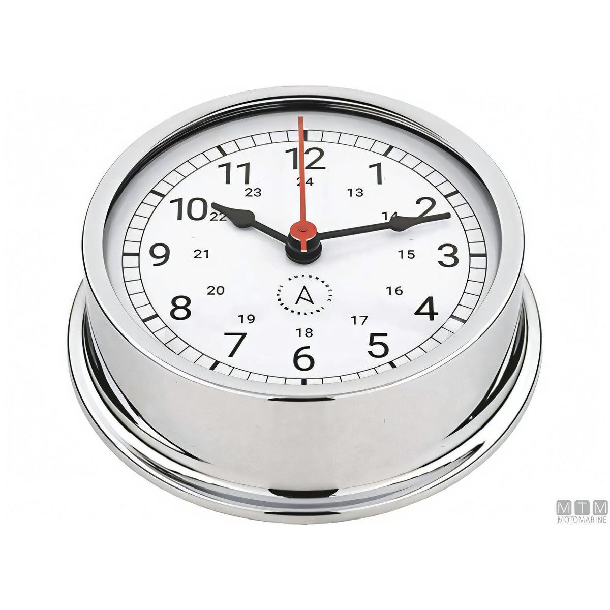 Strumento nautico Autonautic Classic Chrome in ottone cromato — Barometro 72 mm
