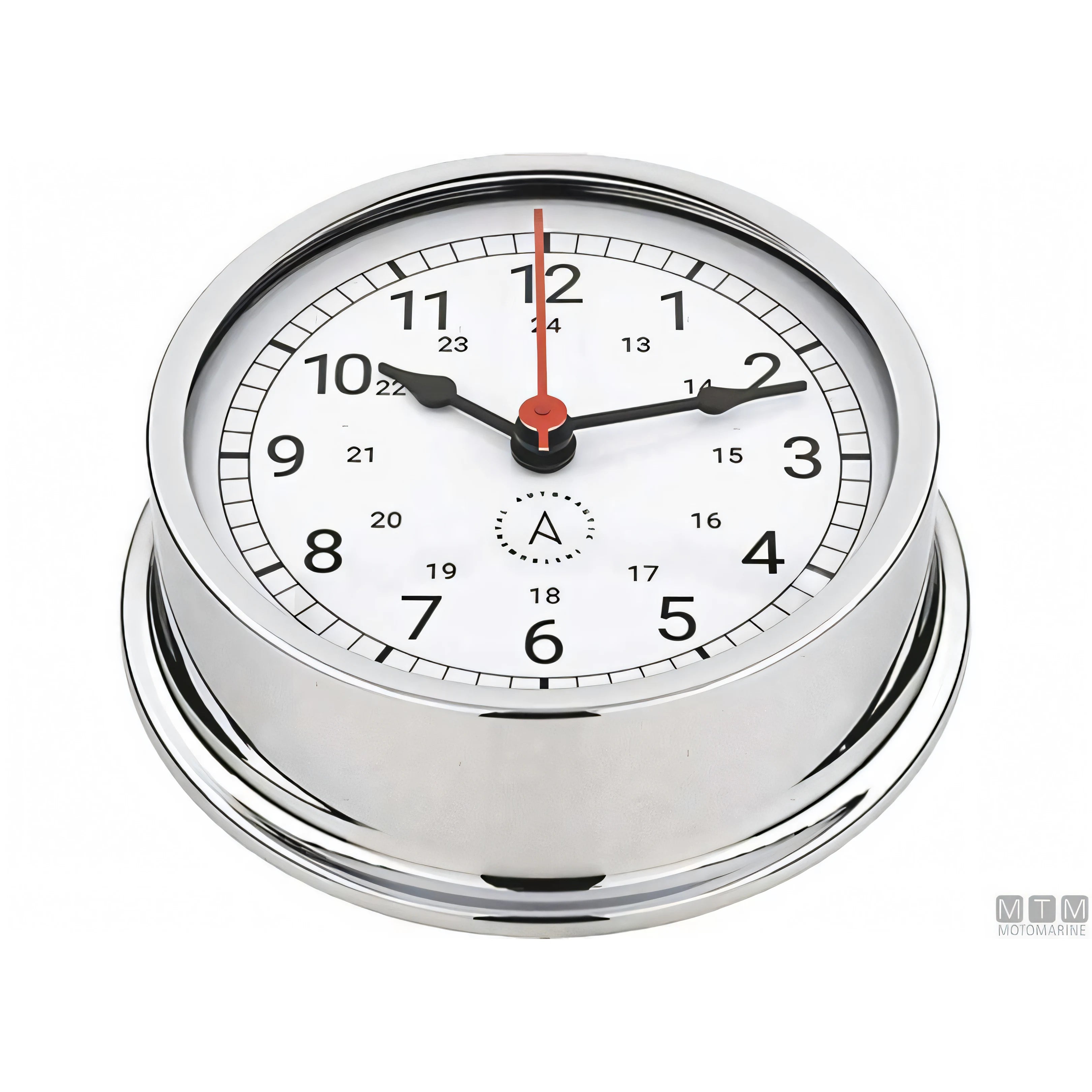 Strumento nautico Autonautic Classic Chrome in ottone cromato — Barometro 72 mm