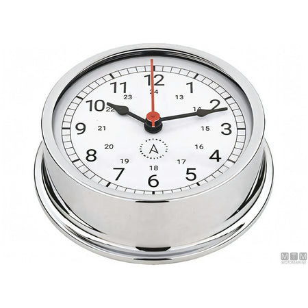 Strumento nautico Autonautic Classic Chrome in ottone cromato — Barometro 72 mm