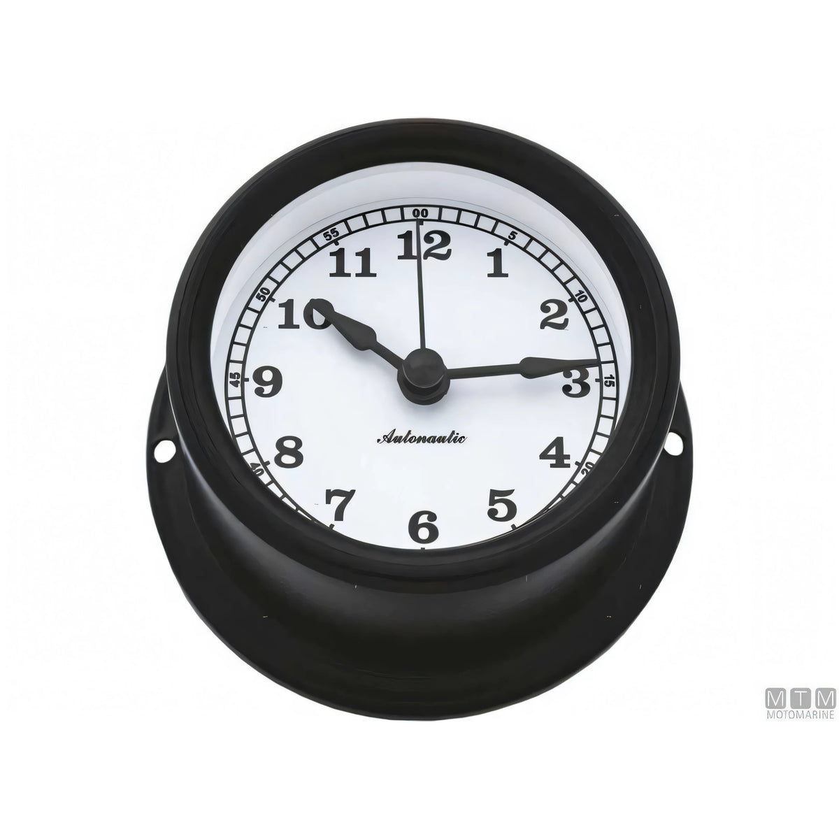 Autonautic strumento meteo Matt Black alluminio nero — Barometro Minor 72mm