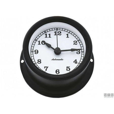 Autonautic strumento meteo Matt Black alluminio nero — Barometro Minor 72mm