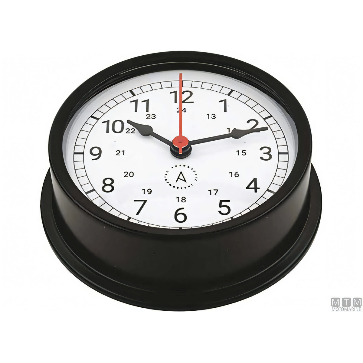 Autonautic strumento meteo Matt Black alluminio nero — Barometro Minor 72mm