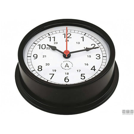 Autonautic strumento meteo Matt Black alluminio nero — Barometro Minor 72mm