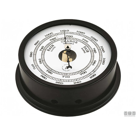 Autonautic strumento meteo Matt Black alluminio nero — Barometro Pacific 120mm