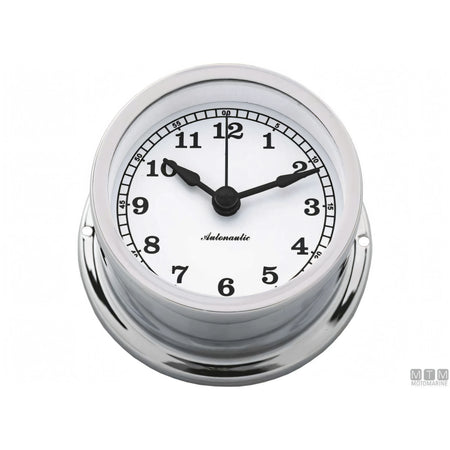 Strumento nautico Autonautic Classic Chrome in ottone cromato — Orologio 72 mm