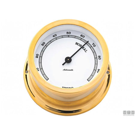 Autonautic strumento meteo nautico ottone lucido — Igrometro Minor 72mm