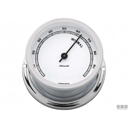 Strumento nautico Autonautic Classic Chrome in ottone cromato — Igrometro 72 mm