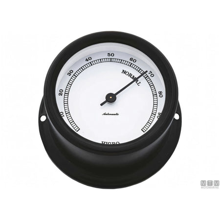 Autonautic strumento meteo Matt Black alluminio nero — Igrometro Minor 72mm