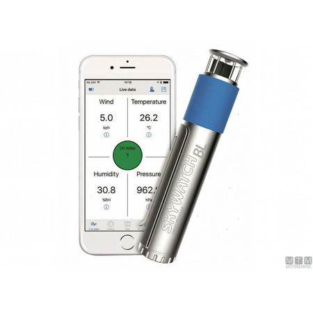 Skywatch BL500 anemometro Bluetooth portatile