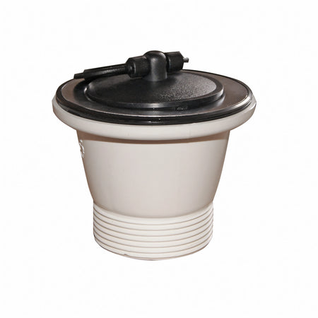 Lavello inox con piletta di scarico