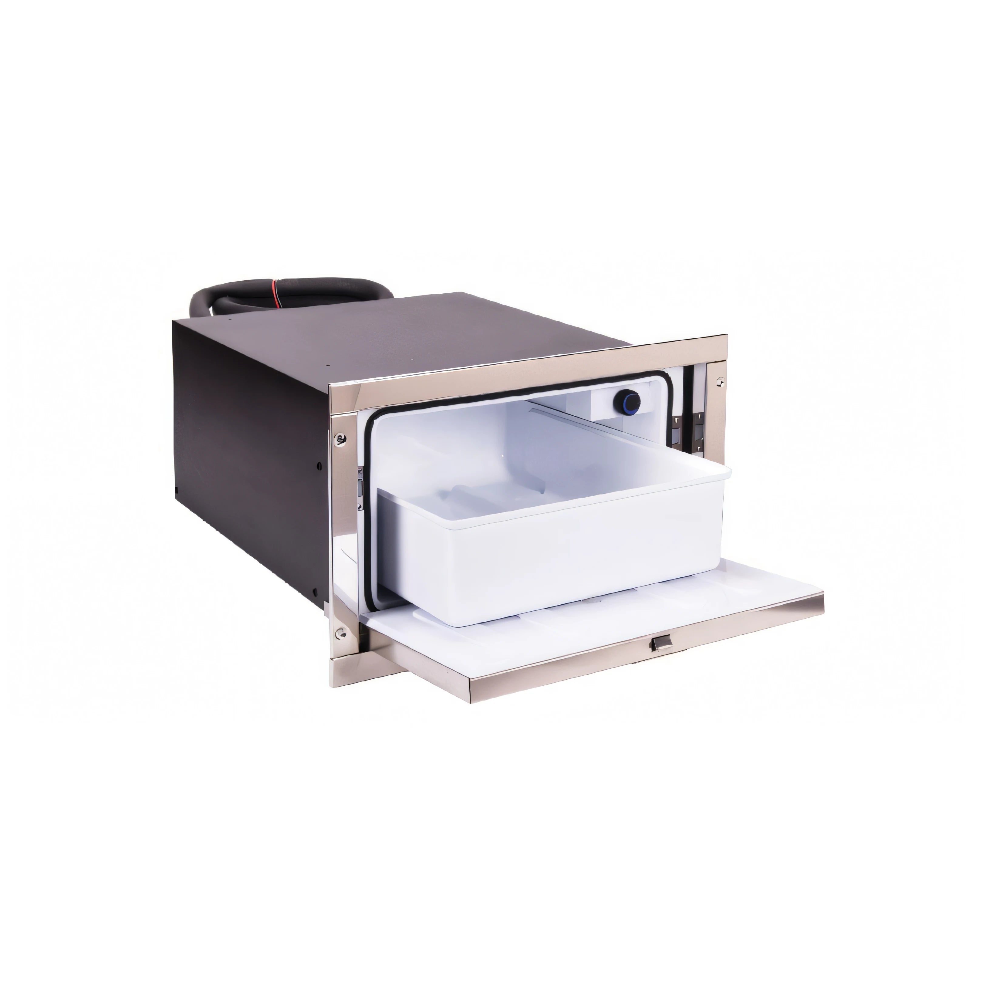 Frigorifero Isotherm Cruise Inox, porta aperta