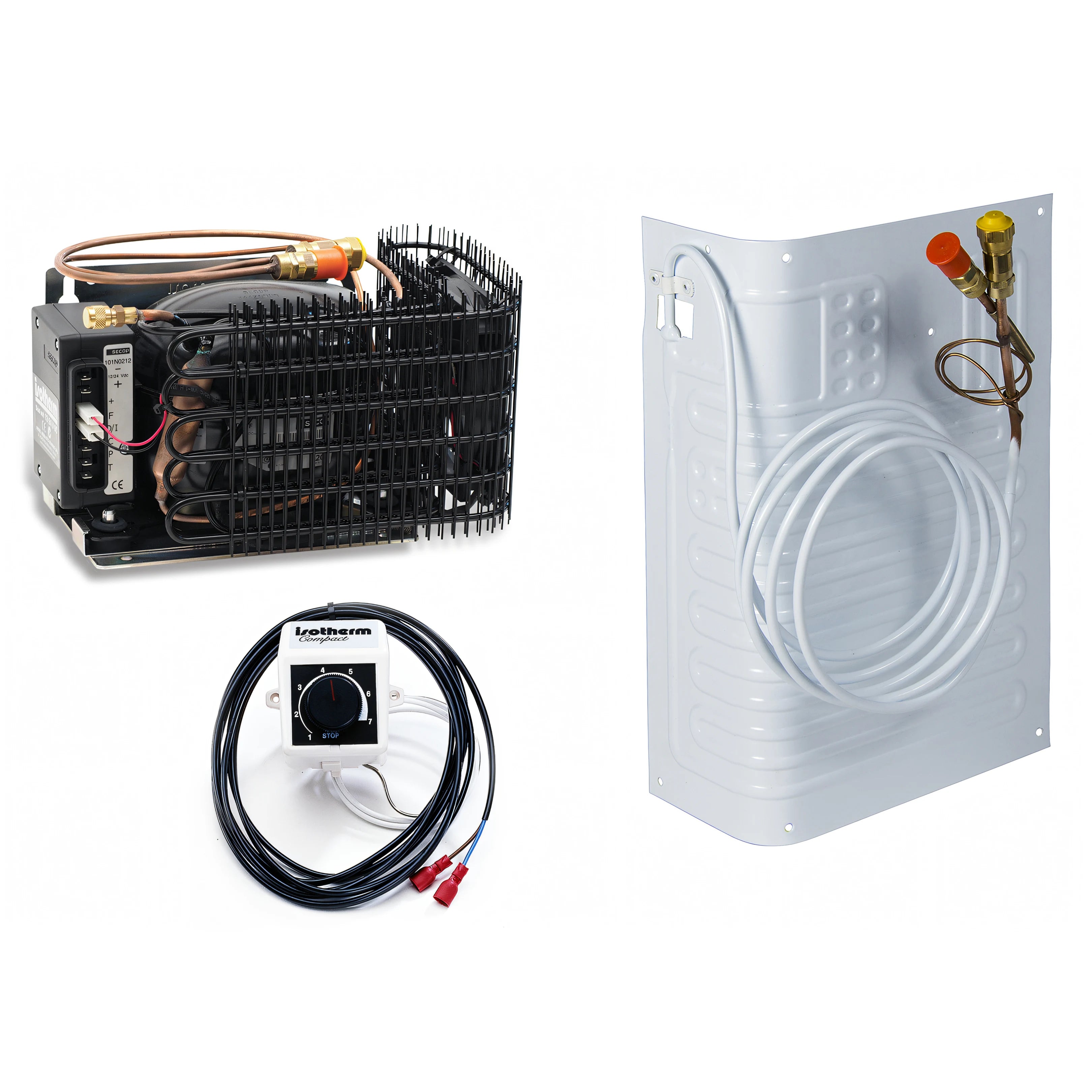 Unità refrigerante Isotherm Compact GE100 con compressore Secop BD35F