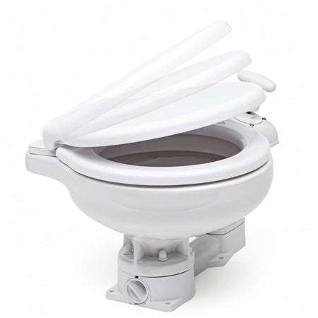 WC manuale Ocean Technologies in porcellana bianca
