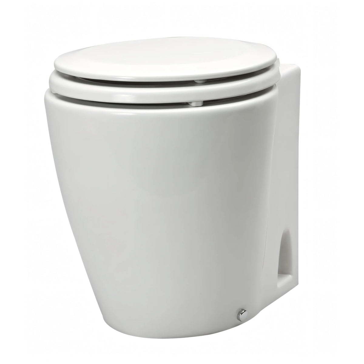 WC elettrico Laguna in porcellana bianca di Ocean Technologies