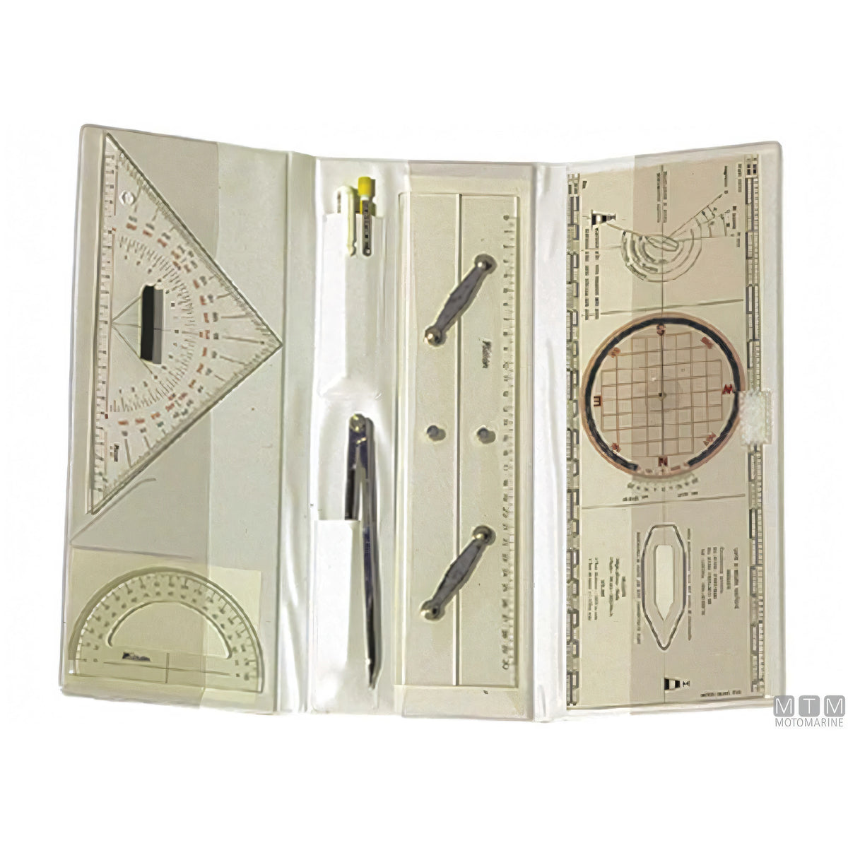 Motomarine Set Carteggio Patente Nautica Large — Large