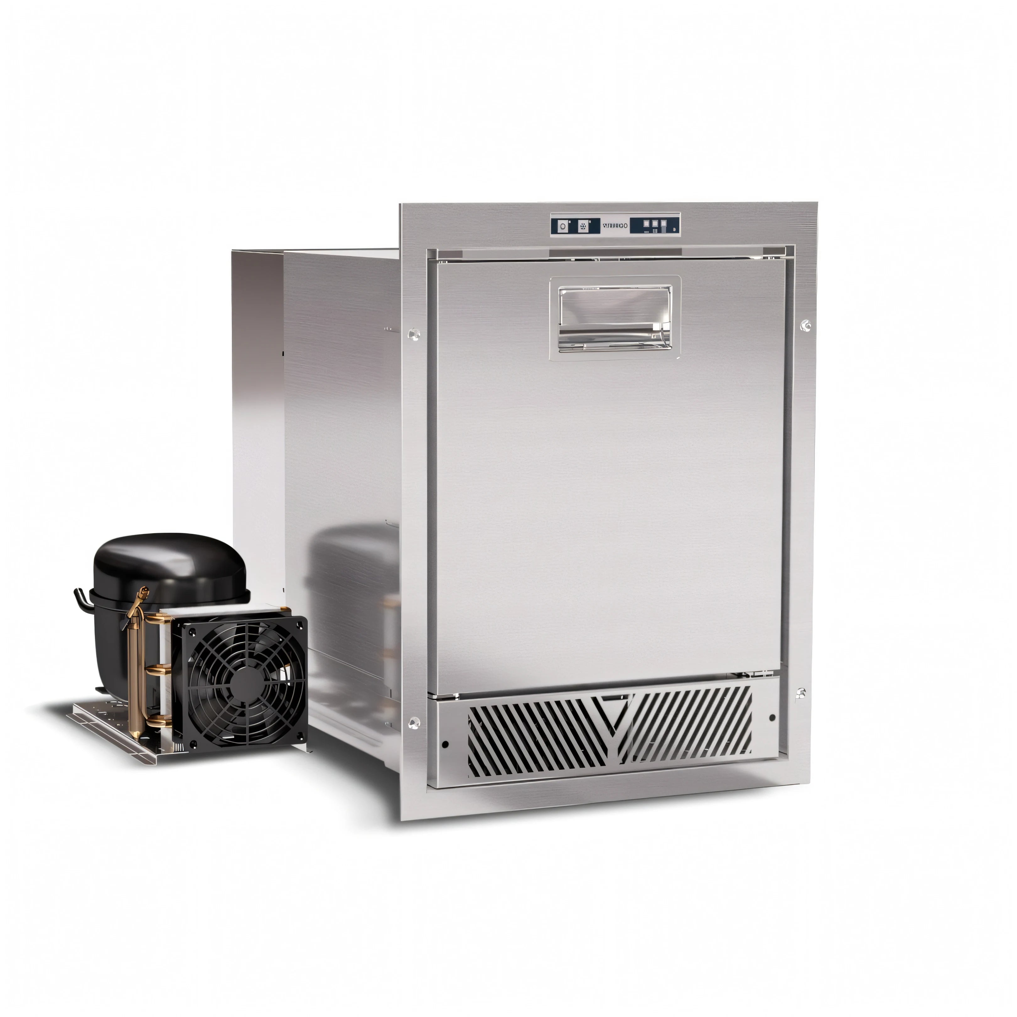 Ice Maker Vitrifrigo Hydro, vista posteriore