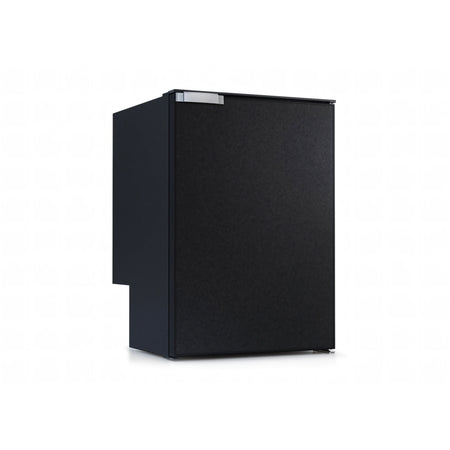 Frigorifero Vitrifrigo C60i Chromelock nero con maniglia cromata, corpo da incasso