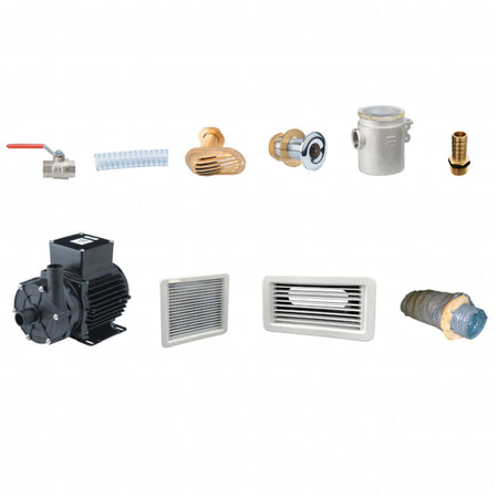 Kit accessori Vitrifrigo per installazione aria condizionata MACS