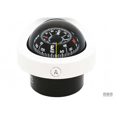 Autonautic bussola C12/110 a incasso — Nera